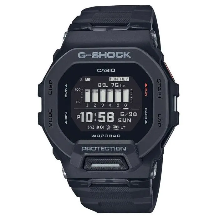 Casio G-Shock GBD-200-1ER Montre Multifonction Noir Résistante aux Chocs 0 Casio G-Shock GBD-200-1ER Montre Multifonction Noir Résistante aux Chocs 0