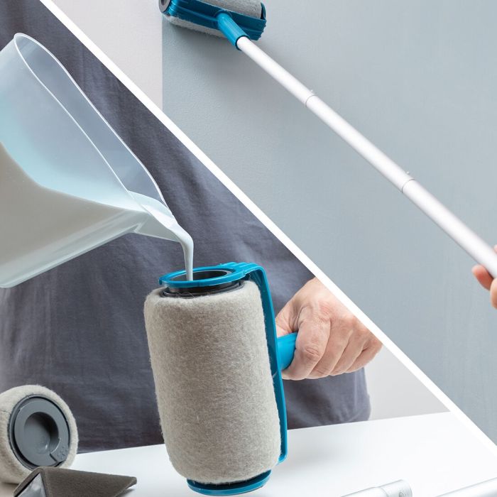 Ensemble de rouleaux de peinture anti-goutte rechargeables Roll'n'paint InnovaGoods 5 Pièces 0 Ensemble de rouleaux de peinture anti-goutte rechargeables Roll'n'paint InnovaGoods 5 Pièces 0