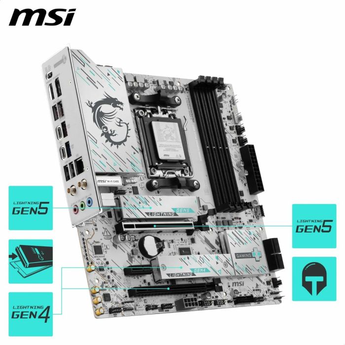 Carte Mère MSI 911-7E66-001 B850 AMD AM5 3