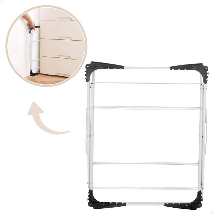 Corde à linge Max Home Métal 62 X 140 X 45 CM (2 Unités) 5