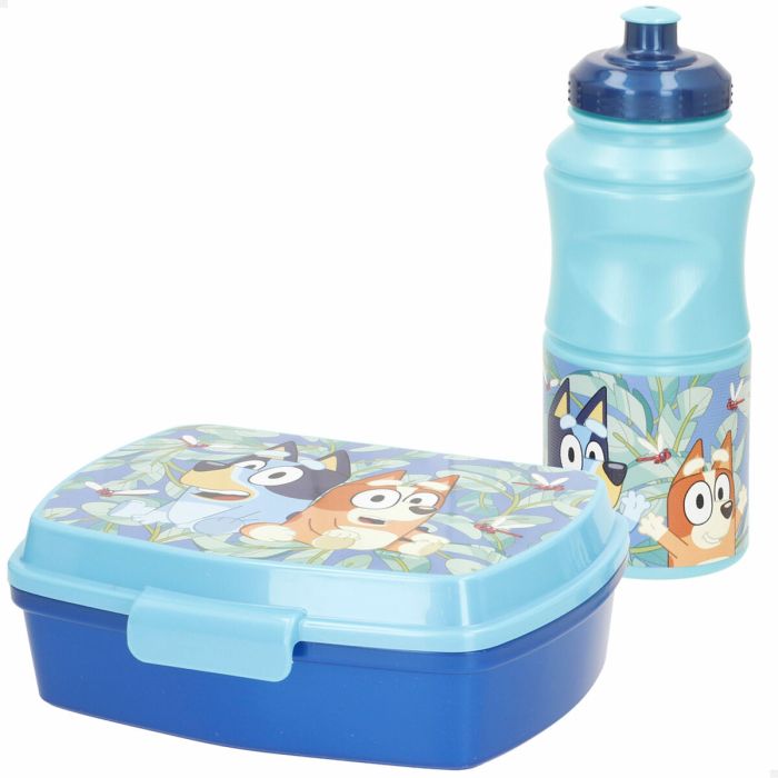 Boîte à lunch Bluey 380 ml 17 x 5,5 x 13,5 cm Bouteille (6 Unités) 6 Boîte à lunch Bluey 380 ml 17 x 5,5 x 13,5 cm Bouteille (6 Unités) 6
