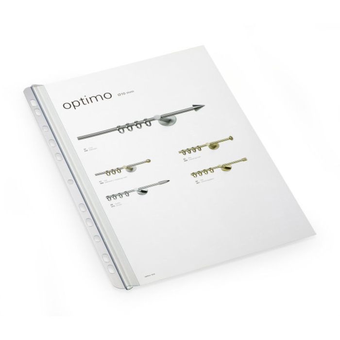 Bois de reliure Durable Transparent PVC Plastique (50 Unités) 3 Bois de reliure Durable Transparent PVC Plastique (50 Unités) 3