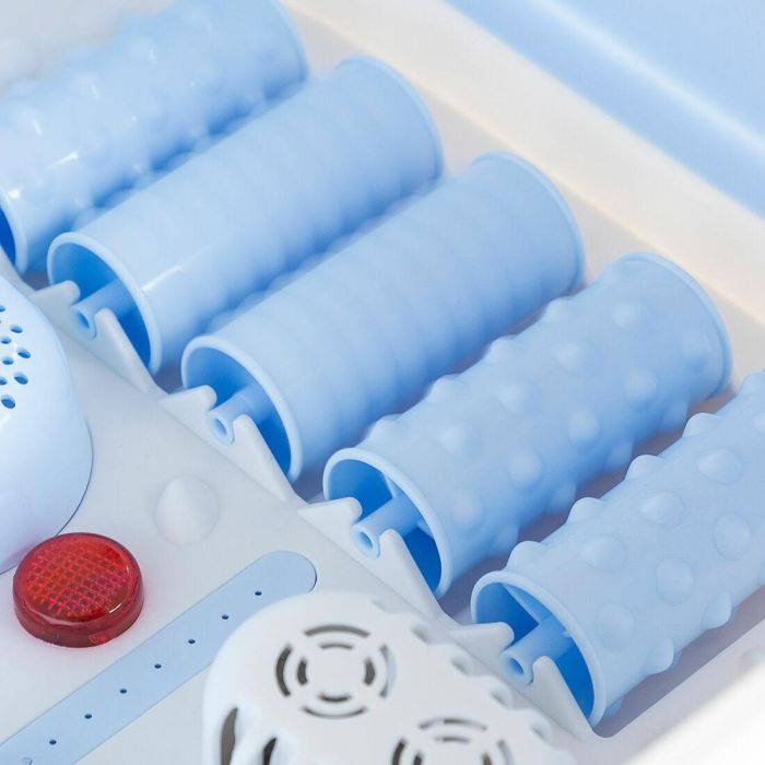 Pack Spa pour les Pieds Pliable avec Rouleaux et Hydromassage et Coupe-ongles avec lumière LED, loupe et lime InnovaGoods 6 Pack Spa pour les Pieds Pliable avec Rouleaux et Hydromassage et Coupe-ongles avec lumière LED, loupe et lime InnovaGoods 6