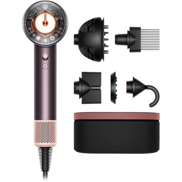 DYSON - Seche-cheveux - Supersonic Nural HD16 - Edition Fete des Meres Jaspe fleur de prunier - 1600 W 0 DYSON - Seche-cheveux - Supersonic Nural HD16 - Edition Fete des Meres Jaspe fleur de prunier - 1600 W 0