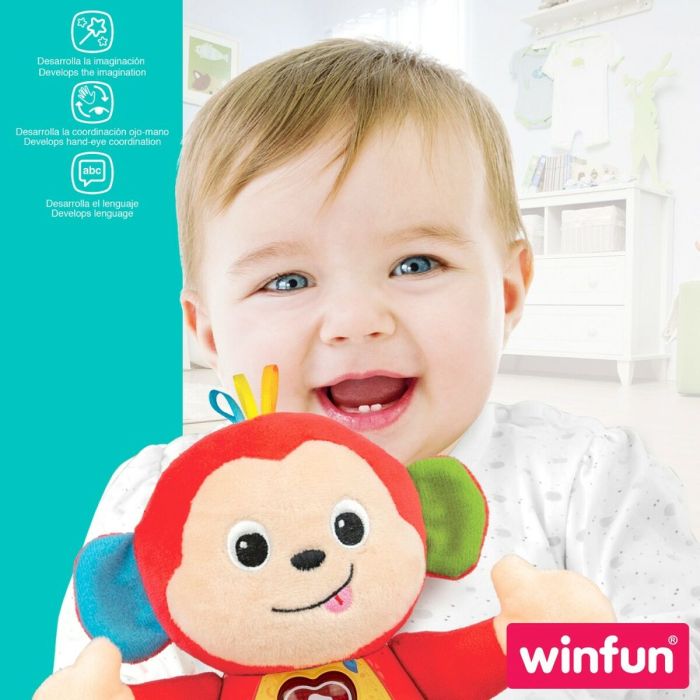 Peluche sonore Winfun Singe 18 x 20,5 x 12,5 cm (6 Unités) 2 Peluche sonore Winfun Singe 18 x 20,5 x 12,5 cm (6 Unités) 2