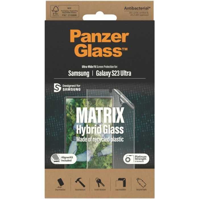 PanzerGlass MATRIX Galaxy S23 Ultra UWF PET-Film AB wA 2
