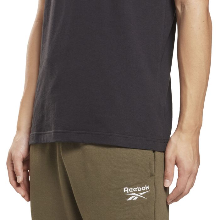 T-shirt à manches courtes homme Reebok BIG LOGO TEE HD4222 Noir 2