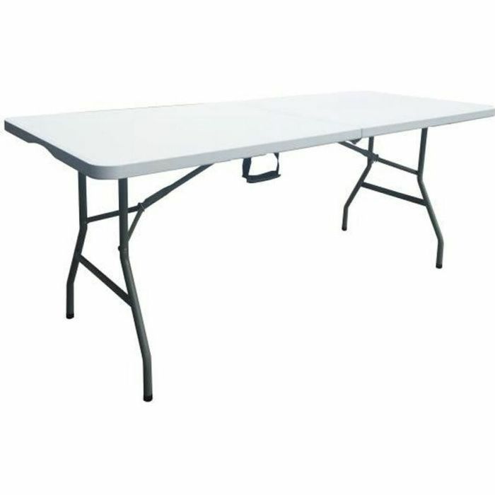 Table Piable Métal Plastique 180 x 75 x 74 cm 0 Table Piable Métal Plastique 180 x 75 x 74 cm 0