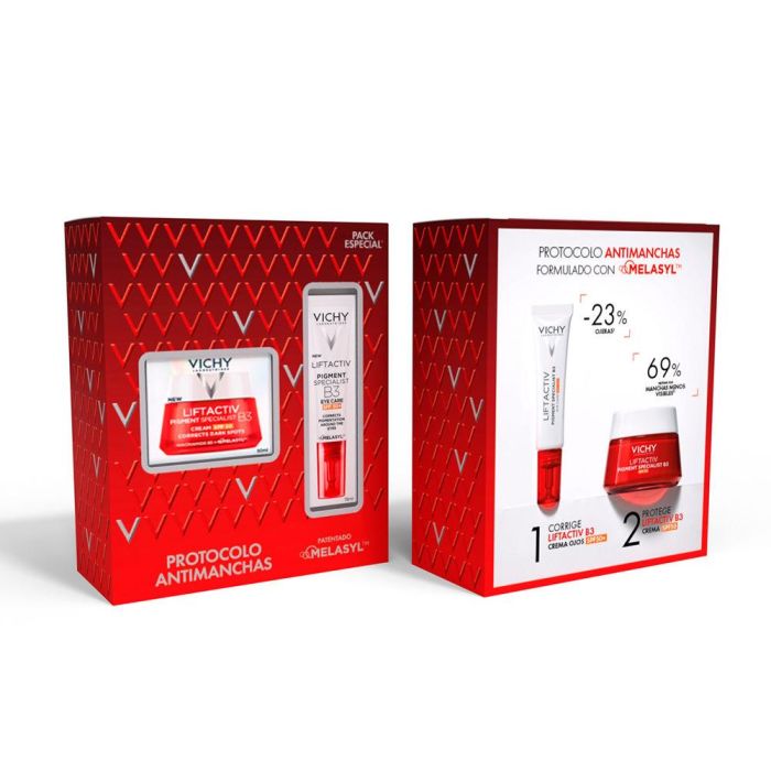 Vichy Crème De Jour Anti-Taches Liftactiv B3 Spf 50, Lot De 2 1