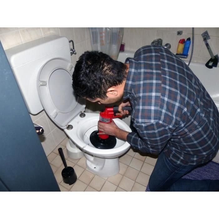 Pistolet a déboucher - ROTHENBERGER - Industrial 1500000006 - Rouge - Sans produits chimiques 2