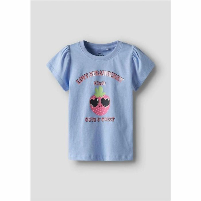 T shirt à manches courtes Enfant Name It Nmfvibeke Capsl Serenity Indigo 7-9 Ans 2 T shirt à manches courtes Enfant Name It Nmfvibeke Capsl Serenity Indigo 7-9 Ans 2