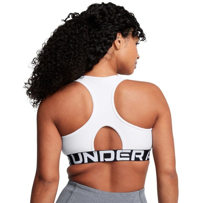 Soutien-gorge de Sport Under Armour Hg Mid Branded Blanc XL 4 Soutien-gorge de Sport Under Armour Hg Mid Branded Blanc XL 4