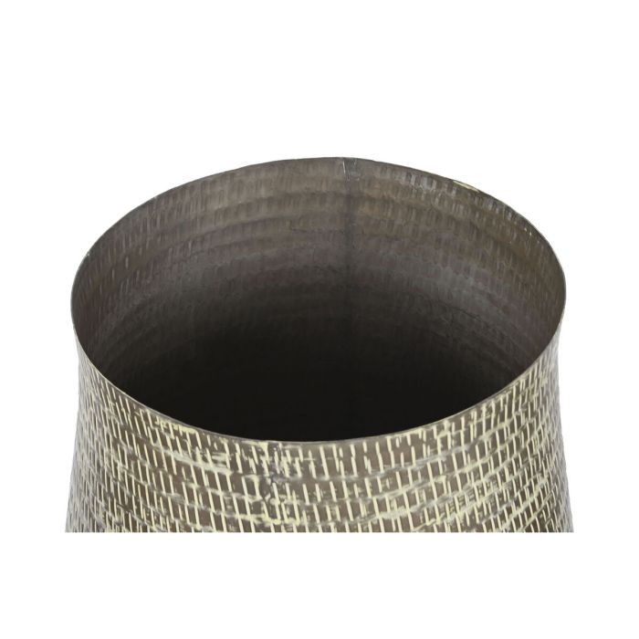 Set de pots de fleurs Home ESPRIT Vert Aluminium 44 x 44 x 46 cm 3