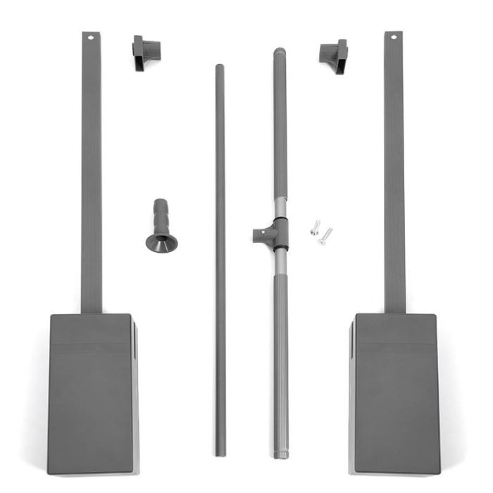 Perchero Abatible Serie Óptima Acabado Grafito Ext.Perchero 600-830Mm Herrajes Alk 2 Perchero Abatible Serie Óptima Acabado Grafito Ext.Perchero 600-830Mm Herrajes Alk 2