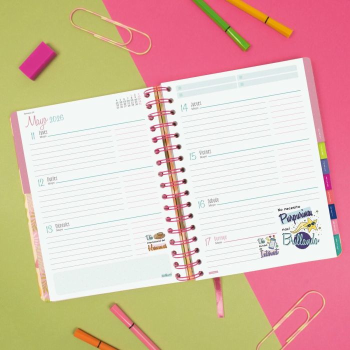 Agenda Finocam Talkual Ideas A5 15,5 x 21,7 cm 2026 10
