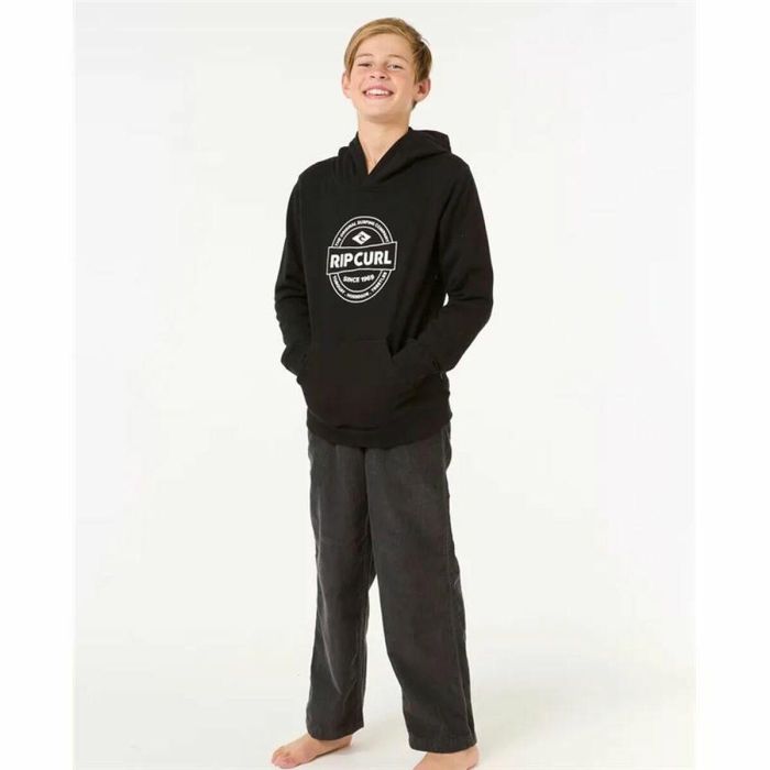 Sweat à capuche enfant Rip Curl Stapler Hood Noir 1 Sweat à capuche enfant Rip Curl Stapler Hood Noir 1
