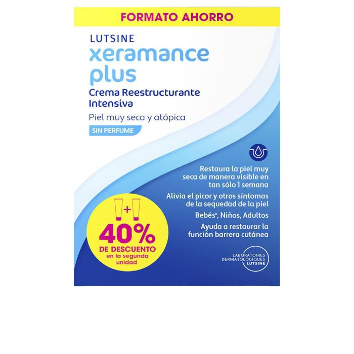 Lutsine E45 Pack Crème Restructurante Intensive Xeramance Plus 2 X 100 mL 0 Lutsine E45 Pack Crème Restructurante Intensive Xeramance Plus 2 X 100 mL 0