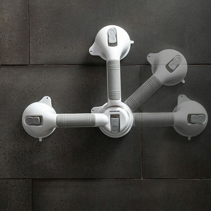 Poignée de Sécurité Angulaire Double pour Salle de Bains Grabbath InnovaGoods 11