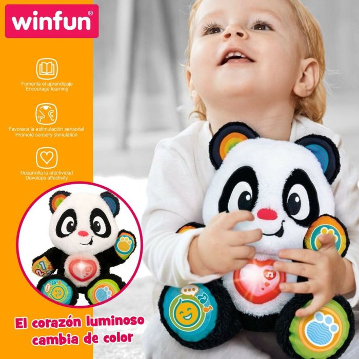Jouet pour bébé Winfun Ours Panda 27 x 33 x 14 cm (4 Unités) 3 Jouet pour bébé Winfun Ours Panda 27 x 33 x 14 cm (4 Unités) 3