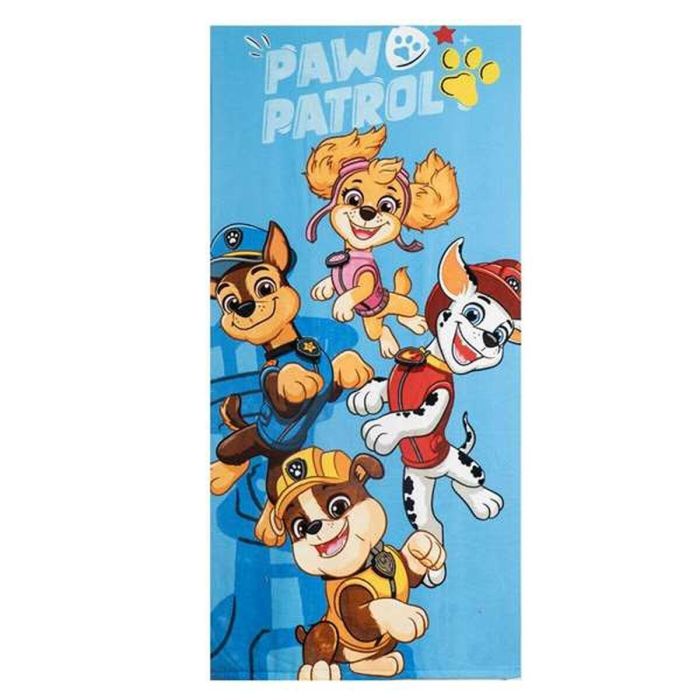 Serviette de plage The Paw Patrol Bleu 4
