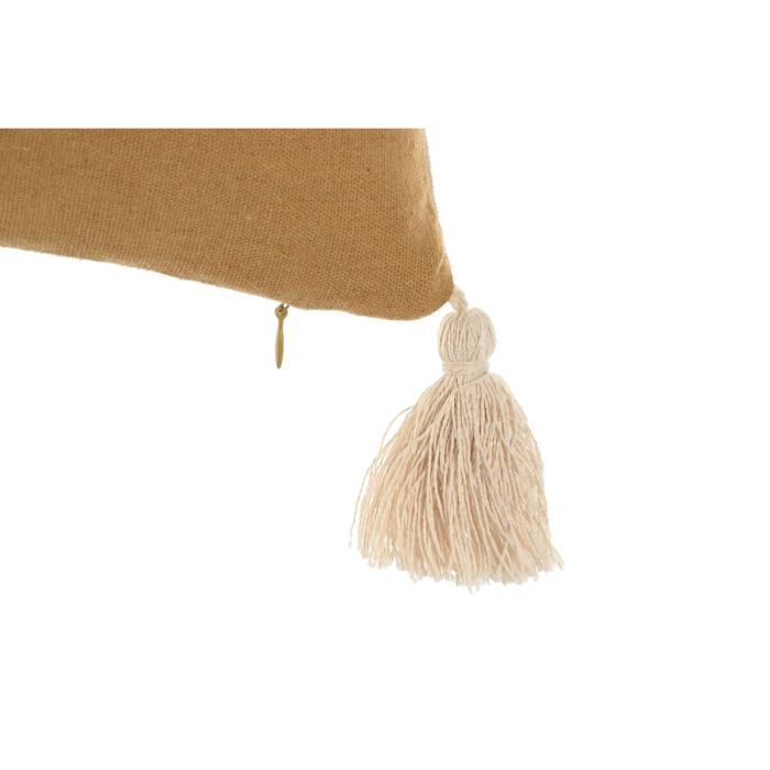 Coussin Home ESPRIT Moutarde 45 x 15 x 45 cm 3