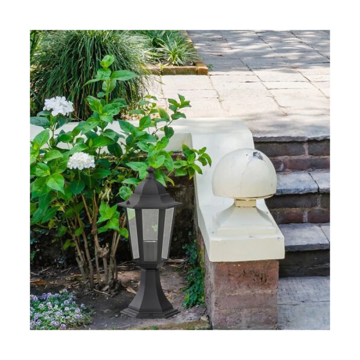 RABALUX Lampe de Sol Extérieur "Velence" Classique Blanc Métal IP43 1xE27 RAB-8205 5