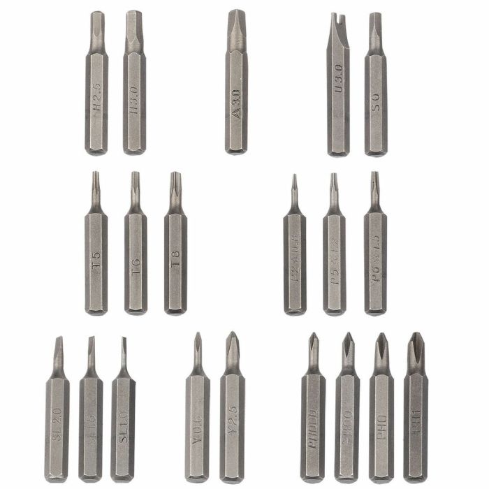 Tournevis électrique Startech CTK20PCEDRIVE 20 pcs 7