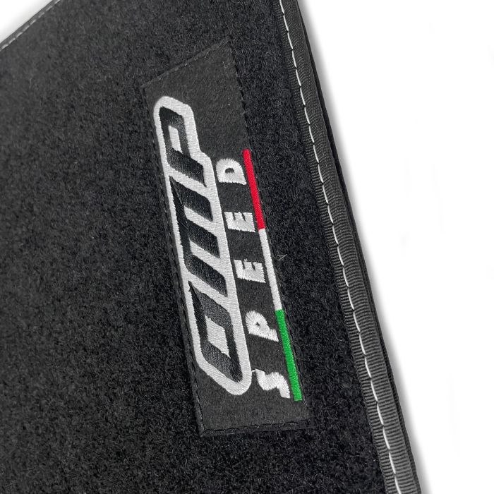 OMP Speed OMPS14060001 Tapis de Voiture Universels 4 Pièces Noire Moquette Velours Antidérapants 2 OMP Speed OMPS14060001 Tapis de Voiture Universels 4 Pièces Noire Moquette Velours Antidérapants 2