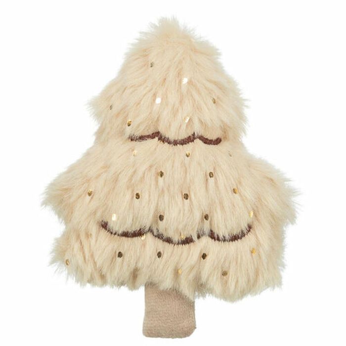Jouet pour chien en peluche Trixie Beige Polyester Noël Sapin 9,5 cm 3