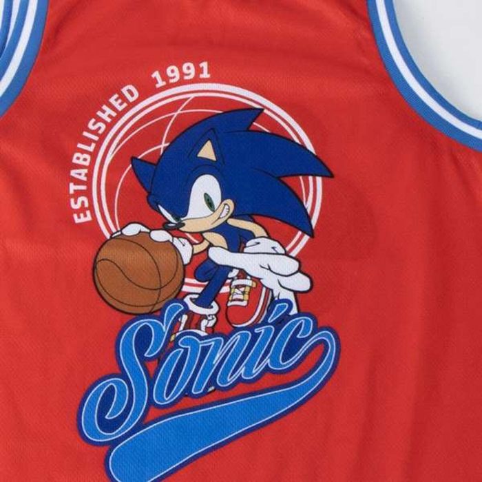 Ensemble de Vêtements Sonic Bleu S 3