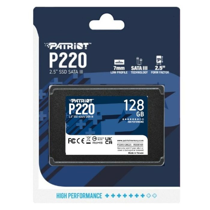 Disque dur Patriot Memory P220 128 GB SSD 1 Disque dur Patriot Memory P220 128 GB SSD 1