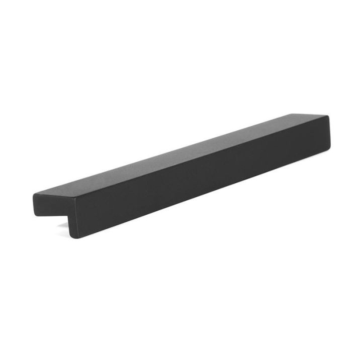 Tirador Zamak Modelo Tizam Acabados Negro Mate, Blanco Mate, Gris Ral Distancia 128 Acabado Negro Mate Herrajes Alk 2