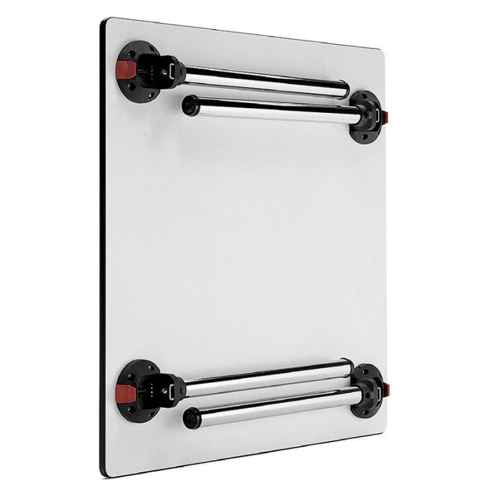 Pata Plegable Flexo.4 H710 Ø50 Cromo Patas De Mesa 2 Pata Plegable Flexo.4 H710 Ø50 Cromo Patas De Mesa 2