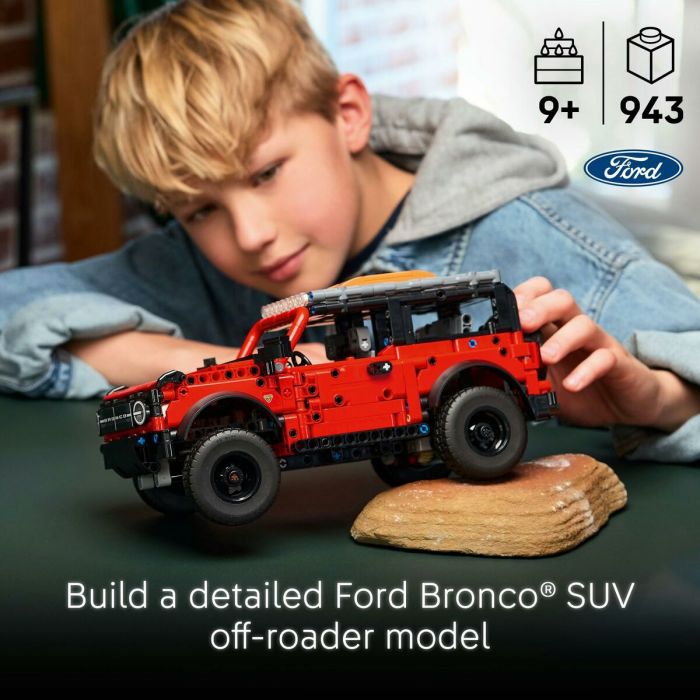 Set de construction Lego 42213 Ford Bronco SUV 943 Pièces 5 Set de construction Lego 42213 Ford Bronco SUV 943 Pièces 5