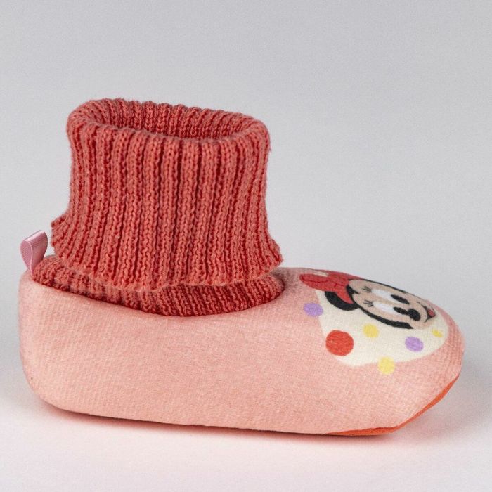 Chaussons Minnie Mouse Rose 5