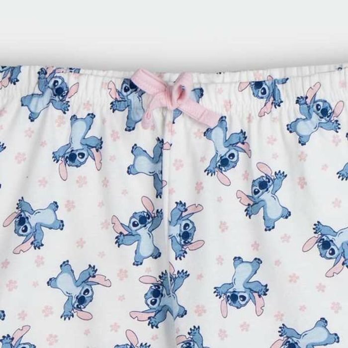 Pyjama Enfant Stitch Rose 1