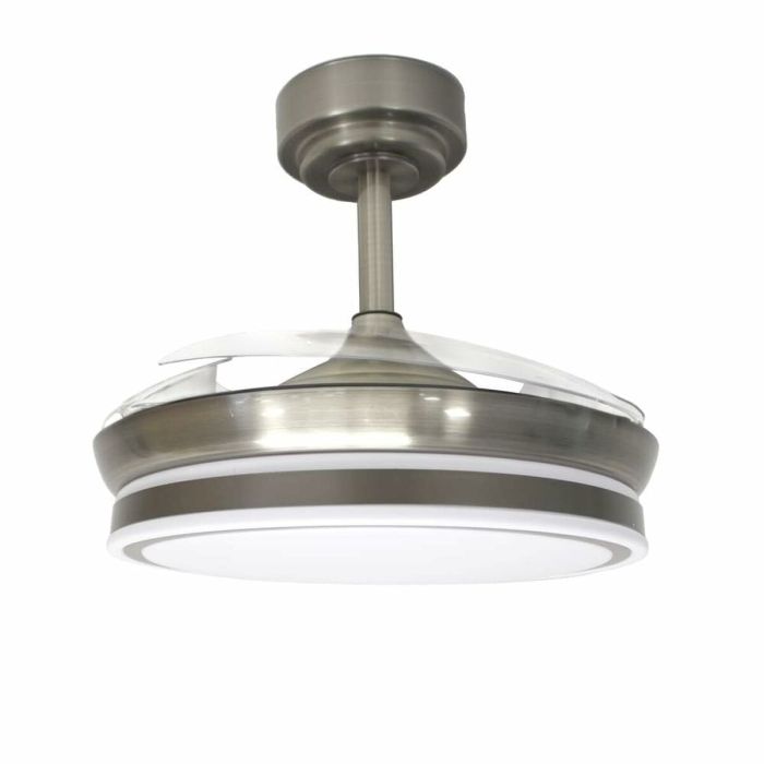 Ventilateur de Plafond CristalRecord Transparent Métal Ø 92 cm 1