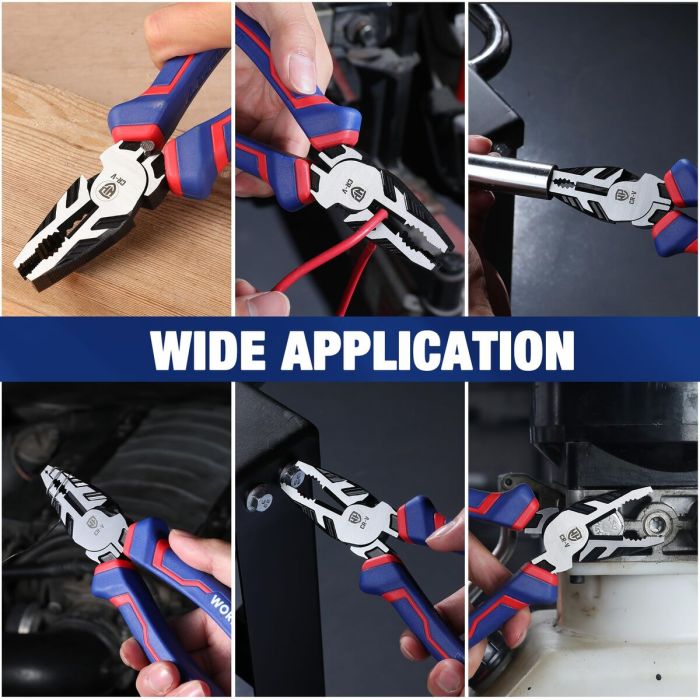 Pinces Workpro 200 mm 2