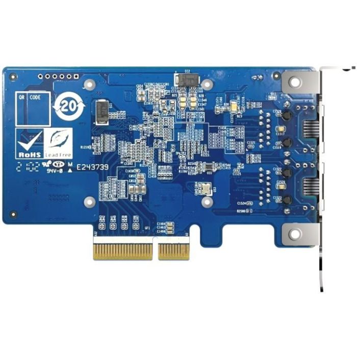 QNAP Netzwerkadapter QXG-10G2T-X710 PCIe 3.0 x4 1