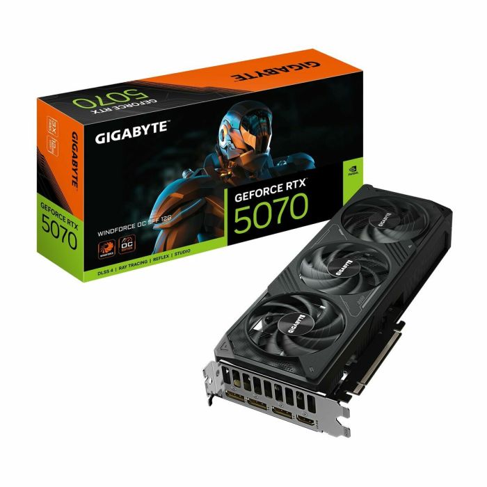 Carte Graphique Gigabyte GV-N5070WF3OC-12GD 12 GB nvidia geforce rtx 5070 GDDR6 GDDR7 20