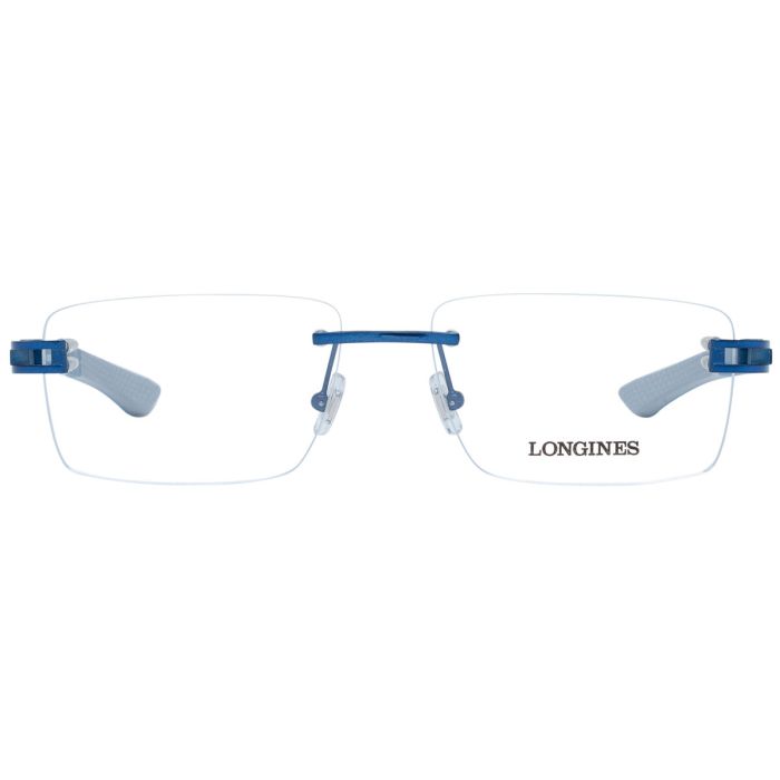 Monture de Lunettes Homme Longines LG5006-H-55090 Bleu Ø 55 mm 4 Monture de Lunettes Homme Longines LG5006-H-55090 Bleu Ø 55 mm 4
