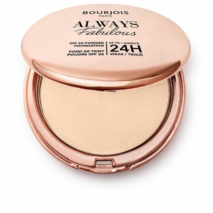 Base de Maquillage en Poudre Bourjois Always Fabulous Nº 115 Golden Ivory Nº 115-Golden Ivory Spf 20 7 g