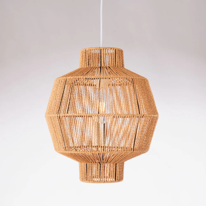 Lampe Suspendue "Barishal" Corde Naturelle SKD-P80013 0