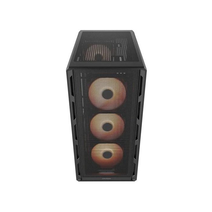 Cougar Airface Pure PRO CGR-2GA5B-P - Boîtier PC Midi-Tower Noir avec vitre latérale et ventilateurs ARGB - Compatible ATX/micro-ATX/Mini-ITX