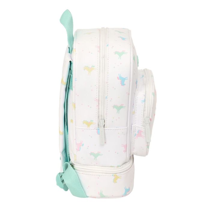 Cartable Safta Unicornio Beige 22 x 27 x 10 cm 1