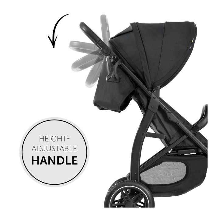 Poussette pour bébé Hauck Noir 8