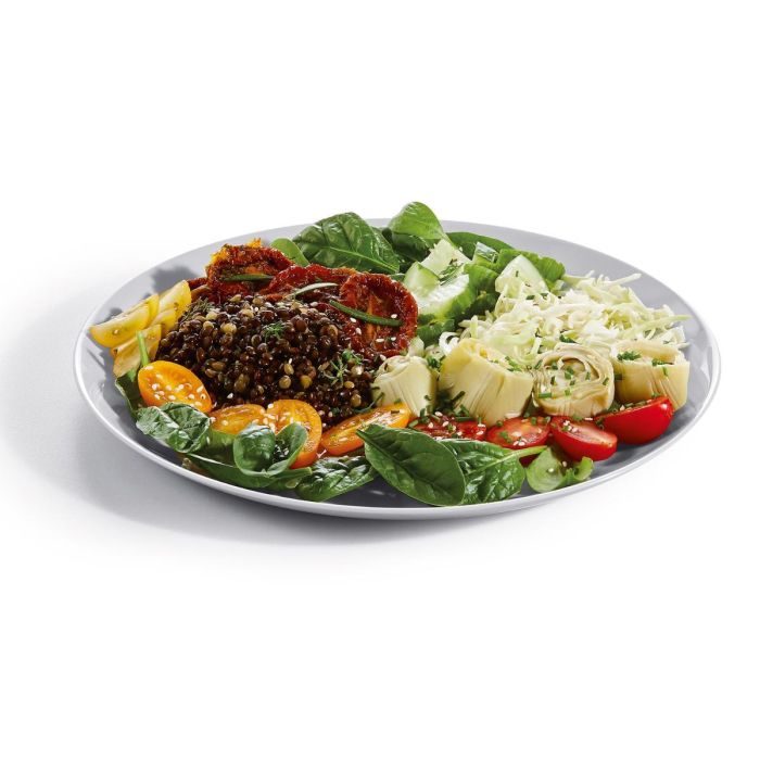 Plato Llano Opal Gris Diwali Granit Luminarc 27 cm 1 Plato Llano Opal Gris Diwali Granit Luminarc 27 cm 1