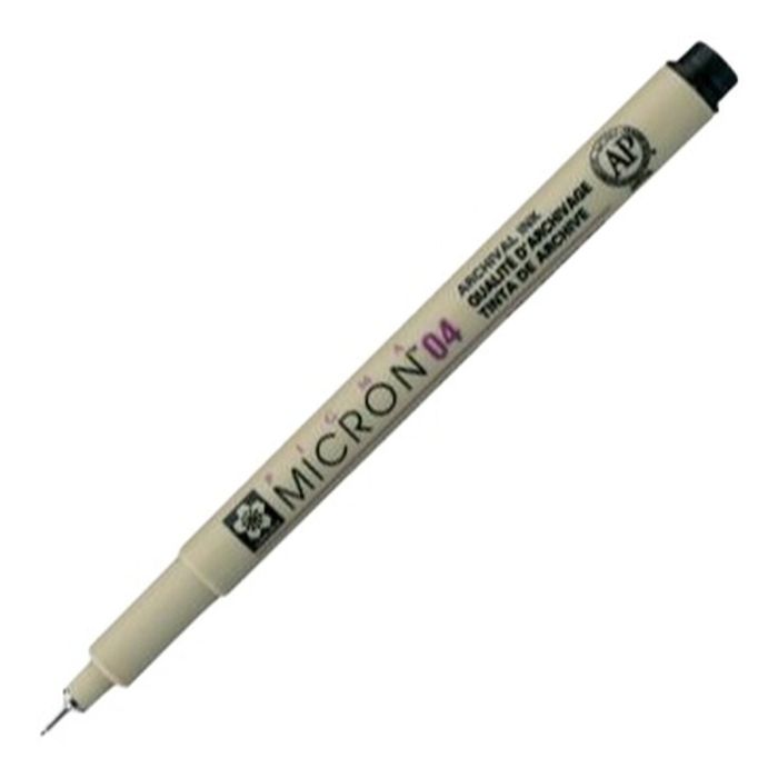 Feutres Talens Sakura PIGMA MICRON 04 Noir (12 Unités) 2 Feutres Talens Sakura PIGMA MICRON 04 Noir (12 Unités) 2