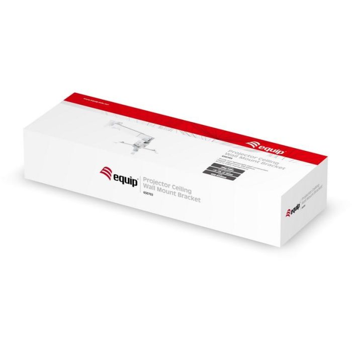 EQUIP Support projecteur plafond universel jusqu'à 20kg Blanc Acier
