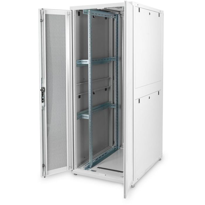 DIGITUS Serverschrank Unique 42HE 1970x800x1000mm grau (Speditionsversand) 2